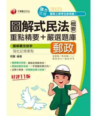 書封 圖解式民法（含概要）重點精要+嚴選題庫