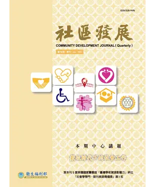 書封 社區發展季刊182期