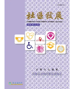 書封 社區發展季刊172期