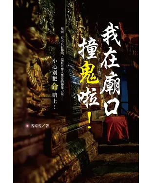 書封 我在廟口撞鬼啦！