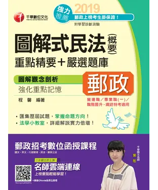 書封 圖解式民法（含概要）重點精要＋嚴選題庫