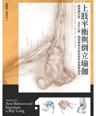 書封 上肢平衡與倒立瑜伽：激發腦內啡、活化心肺、調節神經系統的精準瑜伽解剖書